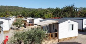 mobil home climatis o'hara 2 chambres camping charlemagne grimaud var