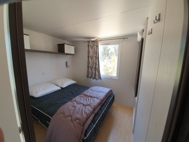 mobil home climatisé o'hara 2 chambres camping charlemagne grimaud var