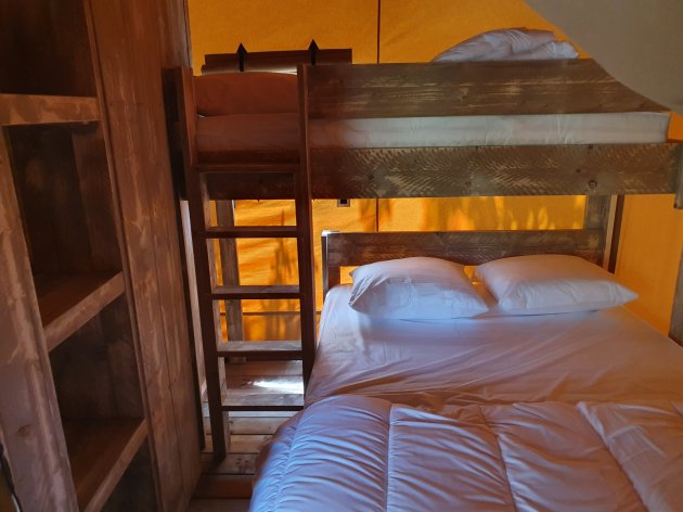 Eco-lodge 2 chambres sans sanitaire camping charlemagne grimaud var